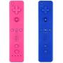 Yosikr Wireless Remote Controller for Wii Wii U - 2 Packs Pink and Deep Blue