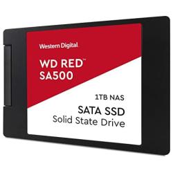 Western Digital 1TB WD Red SA500 NAS 3D NAND Internal SSD - SATA III 6 Gb/s, 2.5''/7mm, Up to 560 MB/s - WDS100T1R0A