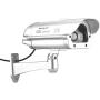 Blueskysea Dummy Outdoor Camera Fake Security CCTV Cam with Solar Powered Human Sensor Flash Lights for Home Lane