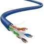 Dripstone - 600003 CAT6 Solid UTP Cable 23AWG 1000ft LAN Network Ethernet RJ45 Wire, Blue
