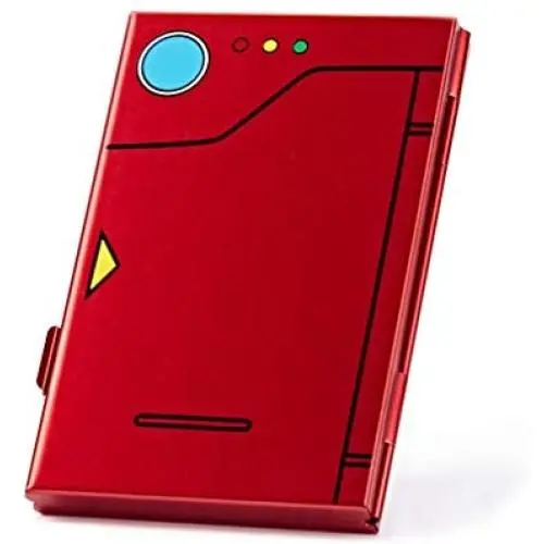 Funlab Premium Game Card Case for Nintendo Switch, Portable Aluminum Games Storage with 6 Cards Holder for Travel Carrying – Red