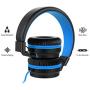 Elecder i36 Kids Headphones Children Girls Boys Teens Foldable Adjustable On Ear Headphones 3.5mm Jack Compatible Cellphones Computer Kindle MP3/4 School Tablet