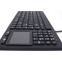 SolidTek Keyboard with Touchpad - Industrial IP68 Waterproof Rugged Silicone KBIKB107