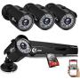 XVIM 8CH 1080P Security Camera System Home Security Outdoor 1TB Hard Drive Pre-Install CCTV Recorder 4pcs HD 1920TVL Upgrade Surveillance Cameras with Night Vision Easy Remote Access Motion Alert
