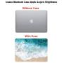 iCasso MacBook Air 13 Inch Case 2020 2019 2018 Release A2337 M1/A1932/A2179 with Retina Display Touch ID, Durable Hard Plastic Shell Case and Keyboard Cover Compatible MacBook Air 13 -Beach