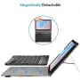 Fintie Keyboard Case for Samsung Galaxy Tab S6 10.5'' 2019 (Model SM-T860/T865/T867), [Patented S Pen Slot Design] Folio Stand Cover with Removable Wireless Bluetooth Keyboard, Love Tree