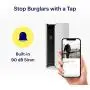 Canary Pro Indoor Home Security Camera with Premium Service (1 YR Free Incl.) | 90dB Siren, Climate Monitor, 2-Way Talk, 30-Day Video History, Motion Detection, 1080p HD, Alexa, Google, Baby Monitor