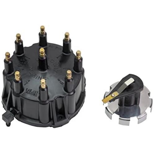 Quicksilver 805759Q3 Distributor Cap Kit - Marinized V-8 Engines by General Motors with Thunderbolt IV and V HEI Ignition Systems