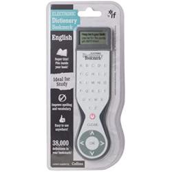 IF Electronic Dictionary Bookmark Single Language Definitions - English, Grey