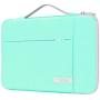 Lacdo 360° Protective Laptop Sleeve Case for 13 inch New MacBook Pro A2338 M1 A2251 A2289 A2159 A1989 A1706 A1708 | 13 inch New MacBook Air A2337 M1 A2179 A1932, 12.9'' New iPad Pro Computer Bag, Green