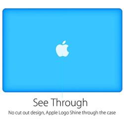 UESWILL Matte Hard Shell Case Cover Compatible with MacBook Pro (Retina, 13 inch, Early 2015/2014/2013/Late 2012), Model A1502/A1425, No CD-ROM, No USB-C, Aqua Blue