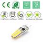 G8 LED Bulb Dimmable, All New 20-25W Halogen Bulb Replacement, T4 Type Bi-Pin G8 Base, 120V Daylight White 6000K LED Puck Light Bulbs for Under Cabinet Light, Under Counter Kitchen Lighting (10 Pack)