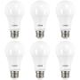 Linkind Dimmable A19 LED Light Bulbs, 100 Watt Equivalent, E26 Base, 2700K Soft White, 15.5W 1600 Lumens CRI80+ 120V, UL Listed FCC Certified, Energy Star, Pack of 6