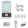 24 Modes Best tens EMS nmes Unit Machines Electric Electron Electronic Pulse Back Neck Legs Massagers Handheld for Back Neck Shoulder Knee Pain tmj Replacement Pads HealthmateForever BM24AB