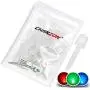 Chanzon 50 pcs 10mm RGB Multicolor Diffused LED Diode Lights Common Cathode(Frosted Round 3 Color) 4 pin Bright Lighting Bulb Lamps Electronics Components Indicator Light Emitting Diodes