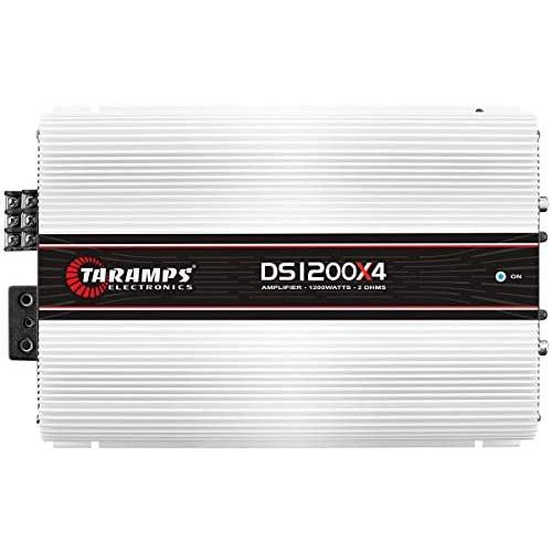 Taramps 1200W 4 CH 2 OHM CAR AMP, White (DS 1200x4)