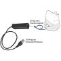 RJ9 Plug to USB Headset Adapter Compatible with Plantronics Jabra Sennheiser Wireless DECT Headsets for Use with Computers PC Laptop Mac Tablet Window Softphones Devices