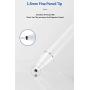 Stylus Pens for Touch Screens, Fine Point Stylist Pen Pencil Compatible with iPhone iPad Other Tablets (White)