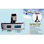 HelloPet Portable weighing scale express electronic weighing scale new mini-scale (Black)