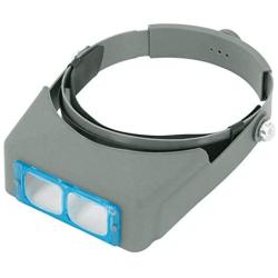 Double Lens Headband Magnifying Glass Head-Mounted Binocular Magnifier 1.5X 2X 2.5X 3.5X Optical Headset Magnifying Visor Reading Magnifier Jeweler Loupe with 4 Lens for Electronics Watch Repair
