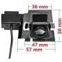 Rear View Back Up Reverse Parking Camera in License Plate Lighting Night Version (NTSC) for JK JKU Wrangler Sahara/Willys YJ/TJ/JK / J8 Wrangler Rubicon/Sahara/Unlimited (backup camera)