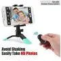 [Upgraded] Bluetooth Remote Shutter for iPhone & Android Camera Wireless Remote Control Selfie Button for iPad iPod Tablet, HD Selfie Clicker for Photos & Videos (Red)
