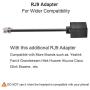 Oppetec Phone Headset Single Ear RJ9 Plug Office Headset for Landline IP Phones Compatible with Avaya NEC Aastra Alcatel Siemens etc