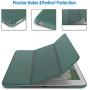 JETech Case for iPad Air 2 (Not for iPad Air 1st Edition), Smart Cover Auto Wake/Sleep, Misty Blue