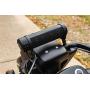 Kuryakyn 2720 MTX Road Thunder Weather Resistant Motorcycle Sound Bar Plus: 300 Watt Handlebar Mounted Audio Speakers with Bluetooth, USB Power Charger, Satin Black