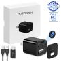 Hidden Camera Spy Camera Charger Full HD 1080P Surveillance Camera Mini Spy Nanny Camera Portable Hidden Cam 2021