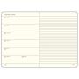 Weekly Planner & Notebook 2020 Hardcover Medium (A5) 12 Months Lemon English