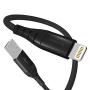 iPhone Charger 10ft, Apple MFi Certified Lightning Cable, Braided Nylon High-Speed Cable for iPhone 11/11 Pro/11 Pro Max/X/XS/XR/XS Max/8/7/6/5S/SE, AirPods/Pro, iPad Mini/Air and More - Black