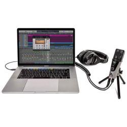 Apogee MiC Plus - Studio Quality USB Microphone with Cardioid Condenser Mic Capsule, Built In Mic Pre-Amp & Zero-Latency Headphone Output