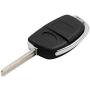 uxcell 3 Buttons Flip Folding Uncut Key Shell Remote Control Fob Clicker Case Replacement for Hyundai