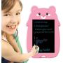 mom&myaboys  8.5 Inch Eletronic Whiteboard,Display Colorful Handwriting, Writing Board ,Writings Pads Drawing Board Gifts for Kids,Office Blackboard-One Key Erase,Teen Girl Boys Sketch Pads,Pink MC