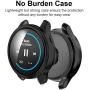 Compatible Garmin Venu Case Cover with Screen Protector, Soft TPU Plated All Around Protective Case for Garmin Venu Black