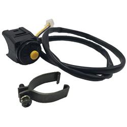 Cara 7/8'' Motorcycle Handlebar Switch Yellow Horn Button Kill Switch for ATV Dirt Bike Motorbike Stop Switches