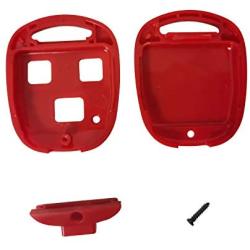 for Lexus Key Fob Shell,Replacement Key Case Housing Keyless Entry Remote Key Fob with Stickers Fit for Lexus GS300 GS400 GS430 GX470 IS300 LS400 LS430 LX470 RX300 RX330 (1 Red)