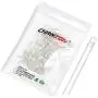 Chanzon 100 pcs 3mm Infrared Ray IR 940nm Emitter LED Diode Lights (Clear Transparent Round Lens DC 1.2V-1.5V 20mA) Lighting Bulb Lamps Electronics Components Indicator Light Emitting Diodes