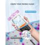Mpow 097 Universal Waterproof Case, IPX8 Waterproof Phone Pouch Dry Bag Compatible for iPhone 12/12 Pro Max/11/11 Pro/SE/Xs Max/XR/8P/7 Galaxy up to 7'', Phone Pouch for Beach Kayaking Travel (2 Pack)