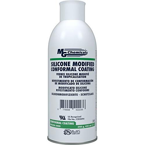 MG Chemicals - 422B-340G 422B Silicone Conformal Coating, Clear, 340 gram Aerosol