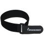 Reusable Cinch Straps 2'' x 20'' - 6 Pack, Multipurpose Strong Gripping, Quality Hook and Loop Securing Straps (Black)