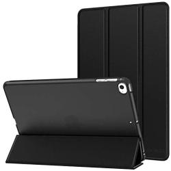 MoKo Case Fit New iPad Mini 5 2019 (5th Generation 7.9 inch) - Slim Lightweight Smart Shell Stand Cover with Translucent Frosted Back Protector, with Auto Wake/Sleep - Black