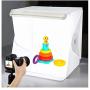 Depthlan Folding Photo Studio Kit Box with LED Light for Photographing Shooting Tent for Small Size Itens