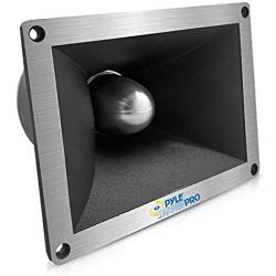 2 Inch Car Speaker Tweeter - Heavy Duty 700 Watt High Power Super Titanium Audio Tweeter System w/ Die Cast Aluminum Frame, 2kHz-25 kHz Frequency, 112 dB, 4-8 Ohm, Crossover Capacitor - Pyle PDBT78