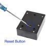 ETEKJOY RFID Electronic Cabinet Lock Hidden DIY for Wooden Cabinet Locker Drawer Cupboard (Black)