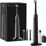 FLUX Electric, Rechargeable Oscillating Toothbrush with 3 Brush-Heads, USB Power cable and USB Power adapter (Black) FLUX Electric, Rechargeable Oscillating Toothbrush with 3 Brush-Heads, USB Power cable and USB Power adapter (Black)