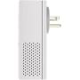 NETGEAR PowerLINE 1200 Mbps, 1 Gigabit Port with Pass-Through, Extra Outlet (PLP1200-100PAS),Pale Gray