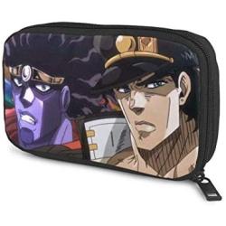 Hxuedan Jojos Bizarre Adventure The Data Cable Storage Bag is A Portable and Independent Design SuitableVFor Travelers to Place The Data Cable, Earphone and Electronic Product Data Cable Storage Bag