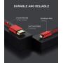 Elebase Micro HDMI Cable 6.6 FT,4K 60Hz Micro HDMI Cord Compatible for Raspberry Pi 4,GoPro Black Hero 7 6 5 4,Sony Camera A6000 A6300,Nikon B500,Lenovo Yoga 3 Pro 710,Canon